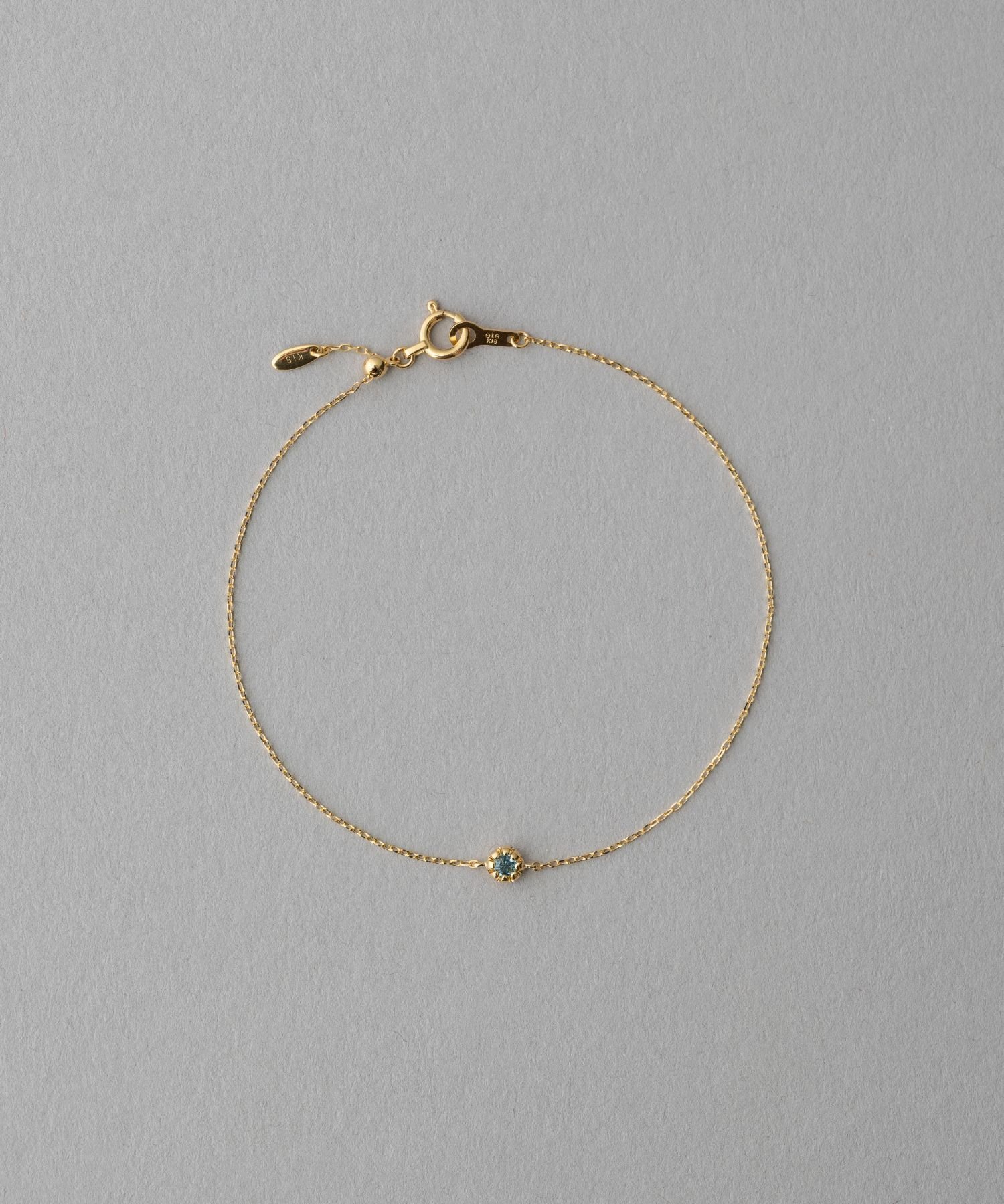 【エテ/ete】のK18YG フルール ブレスレット(誕生石 1・2・3・6・8・10・11・12月) インテリア・キッズ・メンズ・レディースファッション・服の通販 founy(ファニー) 　ファッション　Fashion　レディースファッション　Fashion for Women　ジュエリー　Jewelry　チェーン＆カフブレスレット　Cuff & Chain Bracelets　コレクション　Collection, Seasonal Line　シンプル　Simple, Minimal　ジュエリー　Jewelry, Accessories　ストーン　Stone, Gem-Like　ブレスレット　Bracelet, Wristband　おすすめ　Recommended / Our Picks　エレガント 上品　Elegant　ギフト プレゼント　Gift / Present　C|ID: prp329100004823660 ipo3291000000035077435