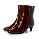 【ラボキゴシ ワークス/RABOKIGOSHI works】の5cm本革綺麗目シーリング仕様外ファスナーショートブーツ 人気、トレンドファッション・服の通販 founy(ファニー) ファッション Fashion レディースファッション Fashion for Women エナメル Patent Leather ショート Short, Short Length シンプル Simple, Minimal thumbnail ブラウンエナメル|ID: prp329100004823675 ipo3291000000035077533