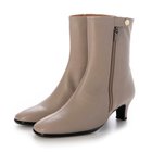 【ラボキゴシ ワークス/RABOKIGOSHI works】の5cm本革綺麗目シーリング仕様外ファスナーショートブーツ 人気、トレンドファッション・服の通販 founy(ファニー) ファッション Fashion レディースファッション Fashion for Women エナメル Patent Leather ショート Short, Short Length シンプル Simple, Minimal thumbnail グレージュ|ID: prp329100004823675 ipo3291000000035077535