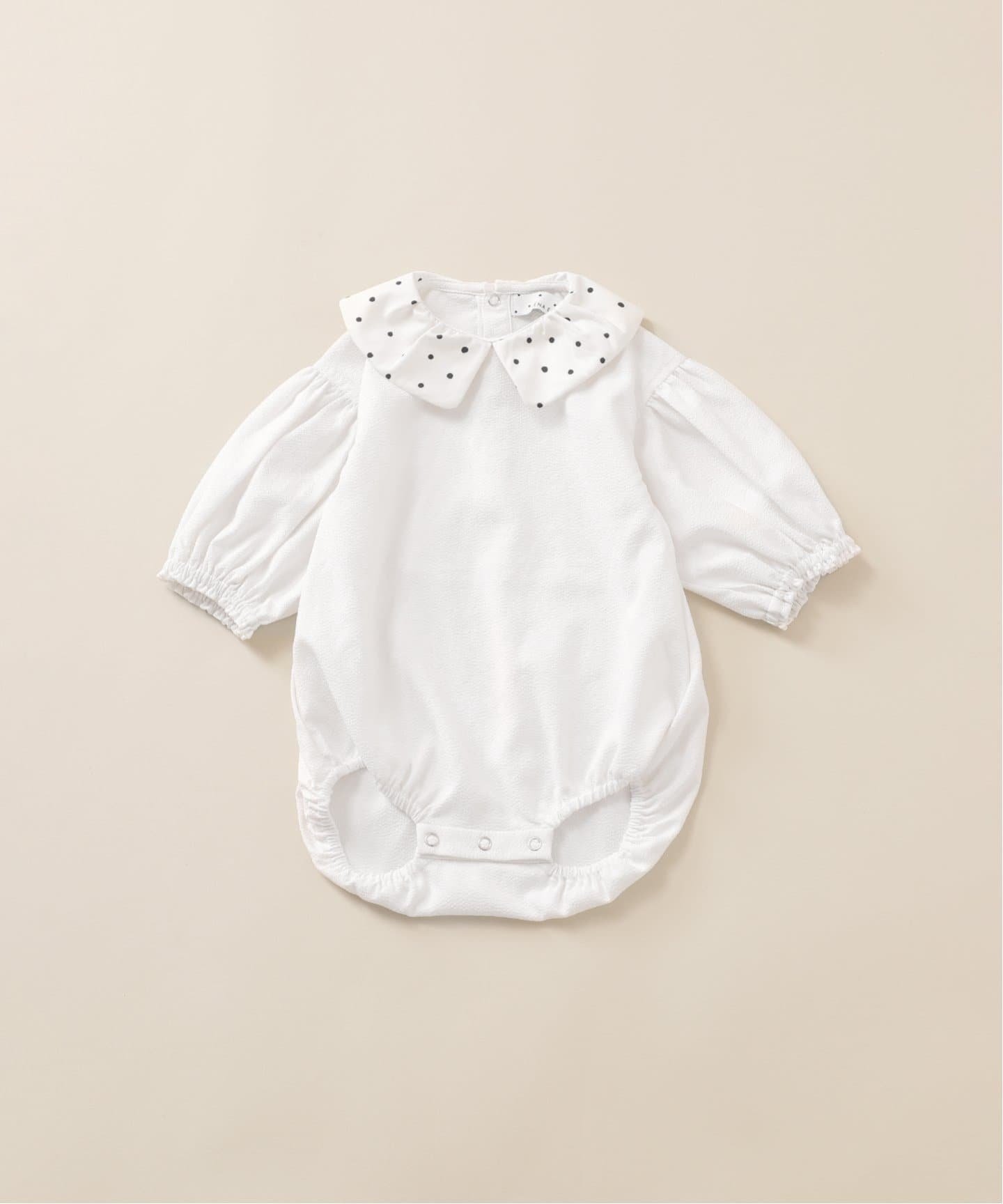 【イエナアンファン/IENA ENFANT / KIDS】の襟付きロンパース baby(70cm-90cm) インテリア・キッズ・メンズ・レディースファッション・服の通販 founy(ファニー) ファッション Fashion キッズファッション Fashion for Kids ギャザー Gathered, Ruffled サッカー Seersucker, Summer Fabric スマート Smart, Elegant スリーブ Sleeve, Long Sleeve / Short Sleeve ドット Polka Dot, Dot Pattern プリント Print, Printed Pattern ボトム Bottoms, Lower Wear メッシュ Mesh, Net Fabric レギンス Leggings, Stretch Pants ロンパース Romper, Jumpsuit 軽量 Lightweight, Ultra Light ホワイト|ID: prp329100004823686 ipo3291000000035077677