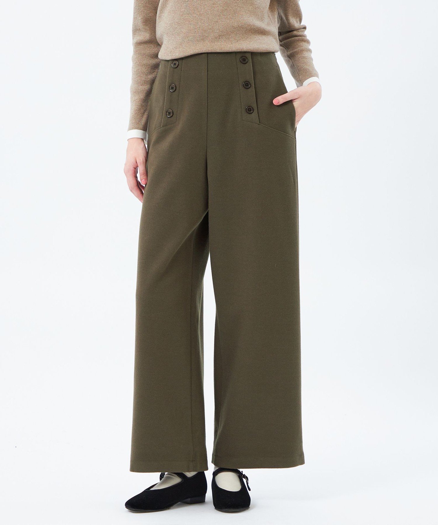 【マッキントッシュ フィロソフィー/MACKINTOSH PHILOSOPHY】のウィンターマリンパンツ インテリア・キッズ・メンズ・レディースファッション・服の通販 founy(ファニー) 　ファッション　Fashion　レディースファッション　Fashion for Women　パンツ　Pants & Trousers　おすすめ　Recommended / Our Picks　シンプル　Simple, Minimal　フロント　Front, Front Design　冬　Winter / This Winter　秋　Autumn　キャメル|ID: prp329100004823692 ipo3291000000035077764