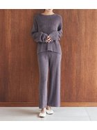 【ジェラート ピケ/gelato pique】の調温スムーズィ-ロングパンツ 人気、トレンドファッション・服の通販 founy(ファニー) ファッション Fashion レディースファッション Fashion for Women パンツ Pants & Trousers カーディガン Cardigan, Knitwear ストレート Straight, Straight Cut スマート Smart, Elegant セットアップ Set-Up, Coordinated Outfit なめらか Smooth, Silky Texture ロング Long, Long-Length ワンポイント One Point, Statement Accent thumbnail DGRY[008]|ID: prp329100004823697 ipo3291000000035077836