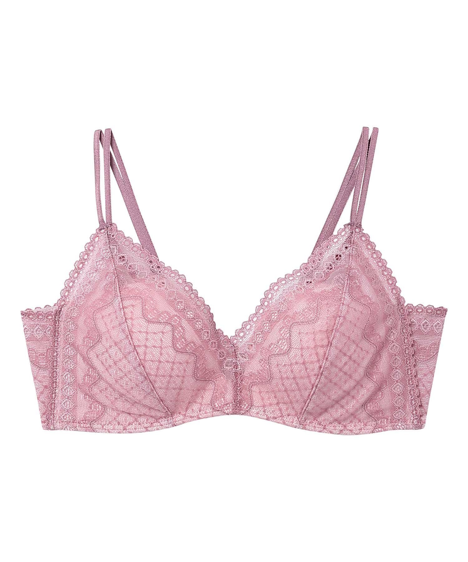 【ウンナナクール/une nana cool】の累計販売枚数110万枚 特別な日以外の364日つけたくなるブラ 364ブラ レース インテリア・キッズ・メンズ・レディースファッション・服の通販 founy(ファニー) 　ファッション　Fashion　レディースファッション　Fashion for Women　なめらか　Smooth, Silky Texture　シンプル　Simple, Minimal　ラップ　Wrap, Wrap Design　レース　Lace, Lace Fabric　ワイヤー　Wire, Wired Bra　ピンク系|ID: prp329100004823705 ipo3291000000035077948