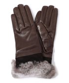 【トゥモローランド/TOMORROWLAND】のCARIDEI ファーコンビグローブ 人気、トレンドファッション・服の通販 founy(ファニー) ファッション Fashion レディースファッション Fashion for Women おすすめ Recommended / Our Picks ギフト プレゼント Gift / Present トレンド Trend, Trending Now thumbnail 47 ダークブラウン|ID: prp329100004823719 ipo3291000000035078114