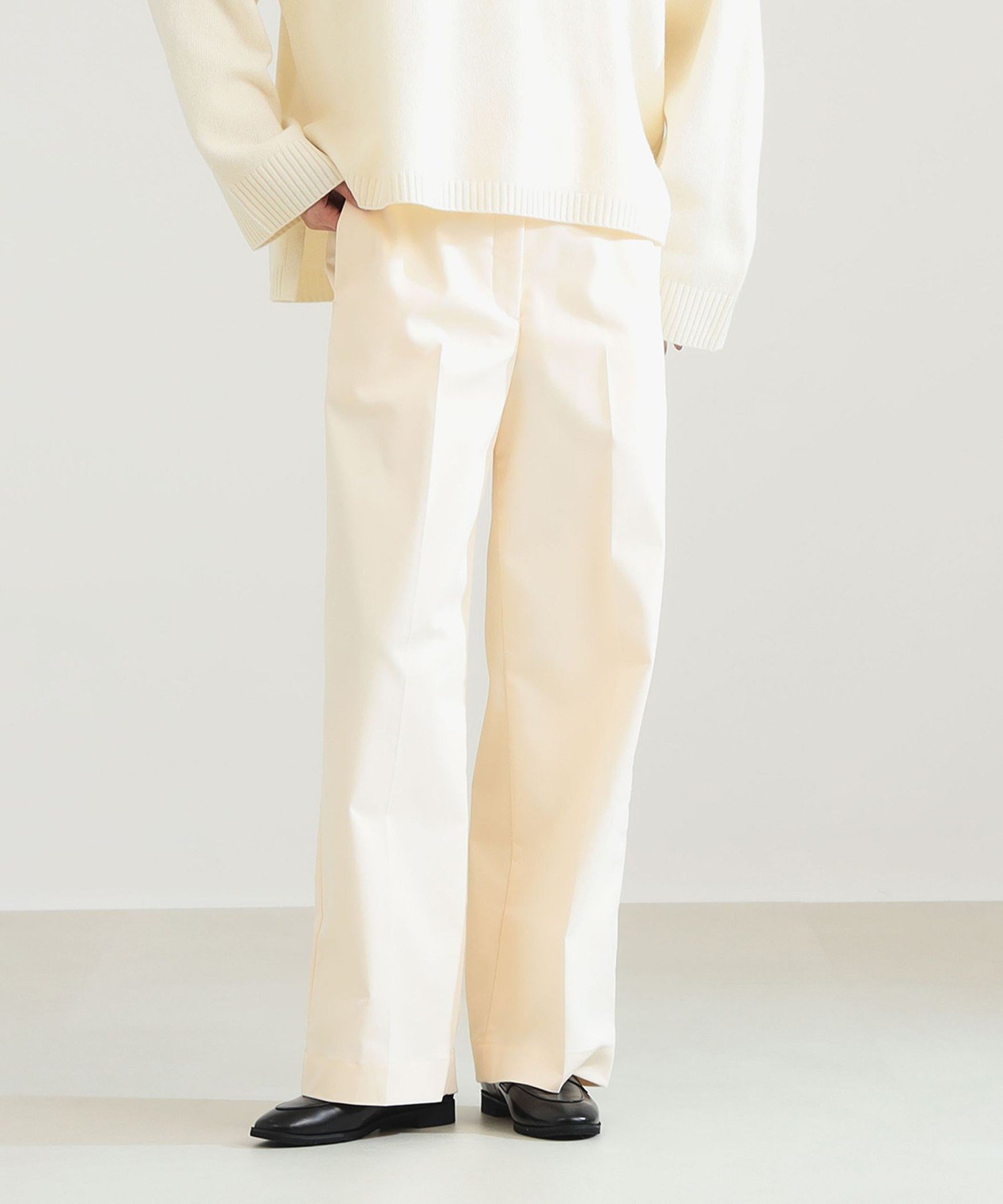 【デミルクス ビームス/Demi-Luxe BEAMS】のピーチツイル ストレート パンツ 人気、トレンドファッション・服の通販 founy(ファニー) 　ファッション　Fashion　レディースファッション　Fashion for Women　パンツ　Pants & Trousers　シンプル　Simple, Minimal　ジャケット　Jacket, Outerwear　スウェット / スエット　Sweatshirt, Sweatwear　ストレート　Straight, Straight Cut　センター　Center, Center Line　ダウン　Down, Puffer　ピーチ　Peach, Soft Touch　ワイド　Wide, Wide Fit　エレガント 上品　Elegant　 other-1|ID: prp329100004823722 ipo3291000000035078132