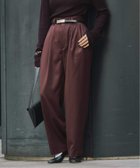 【ヴェルメイユ パー イエナ/VERMEIL par iena】のwoolタックワイドパンツ 人気、トレンドファッション・服の通販 founy(ファニー) ファッション Fashion レディースファッション Fashion for Women パンツ Pants & Trousers 2025年 2025 2025-2026秋冬・A/W Autumn/Winter 2025–26 AW25–26 おすすめ Recommended / Our Picks ジャケット Jacket, Outerwear リラックス Relax, Relaxed Fit ワイド Wide, Wide Fit エレガント 上品 Elegant 定番 Standard, Basic Item thumbnail ボルドー|ID: prp329100004823725 ipo3291000000035078148