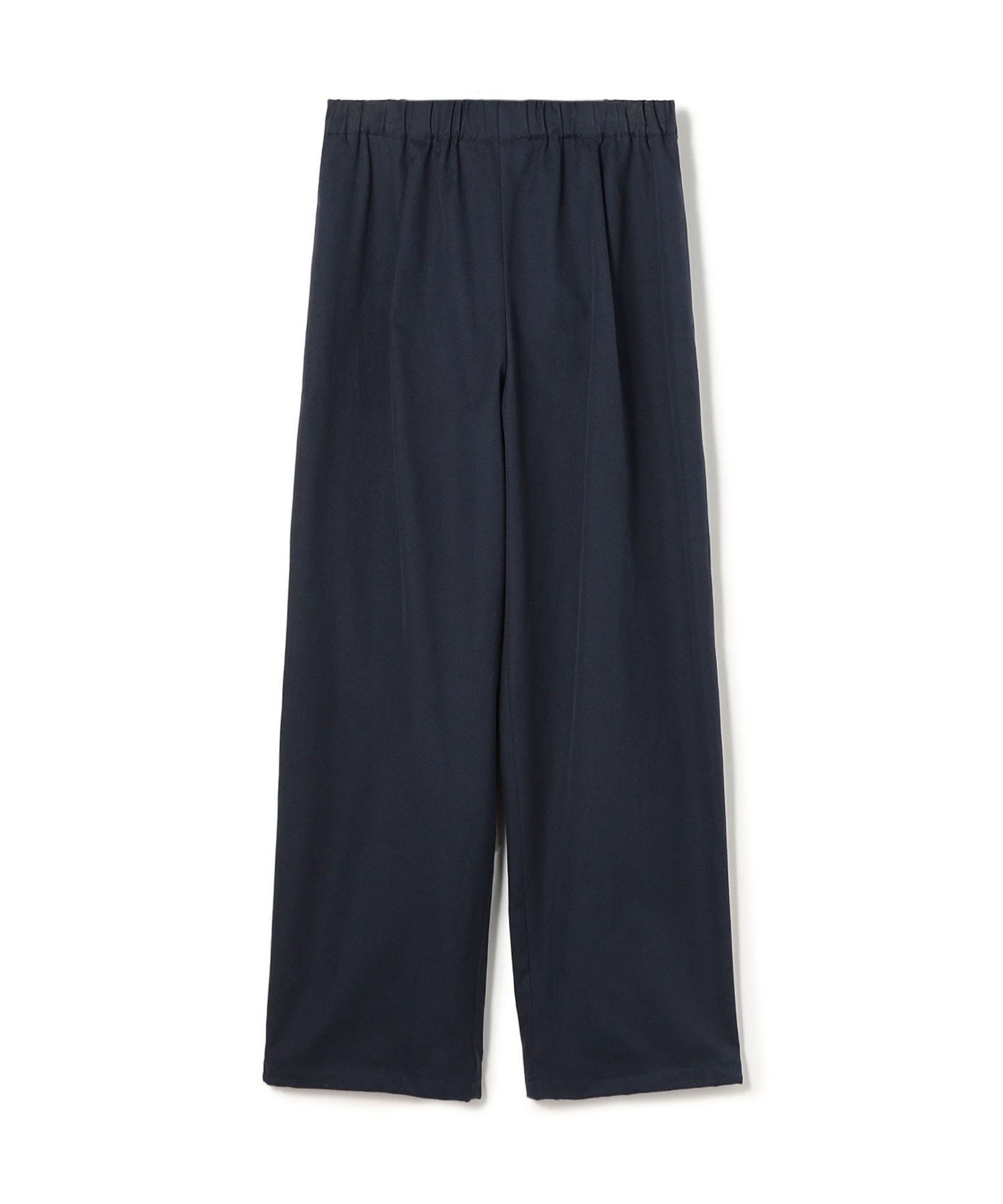 【トゥモローランド/TOMORROWLAND】のノンマーセライズドコットン イージートラックパンツ インテリア・キッズ・メンズ・レディースファッション・服の通販 founy(ファニー) 　ファッション　Fashion　レディースファッション　Fashion for Women　パンツ　Pants & Trousers　ギャザー　Gathered, Ruffled　シンプル　Simple, Minimal　ドローストリング　Drawstring, Pull Cord　69 ネイビー|ID: prp329100004823730 ipo3291000000035078185