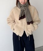 【キャナルジーン/CANAL JEAN】のEl mar ボーダーマフラー 人気、トレンドファッション・服の通販 founy(ファニー) ファッション Fashion レディースファッション Fashion for Women マフラー・スヌード / 冬小物の定番 Scarves & Mufflers スマート Smart, Elegant ボーダー Border, Stripe マフラー Scarf, Muffler モノトーン Monotone, Black and White 冬 Winter / This Winter おすすめ Recommended / Our Picks thumbnail ブラウン|ID: prp329100004823736 ipo3291000000035078205