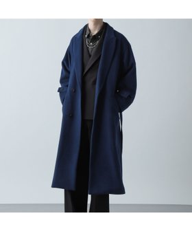 【ハレ/HARE / MEN】のウールダブルコート 人気、トレンドファッション・服の通販 founy(ファニー) ファッション Fashion メンズファッション Fashion for Men インナー Innerwear ダブル Double, Double-Breasted エレガント 上品 Elegant |ID:prp329100004823741