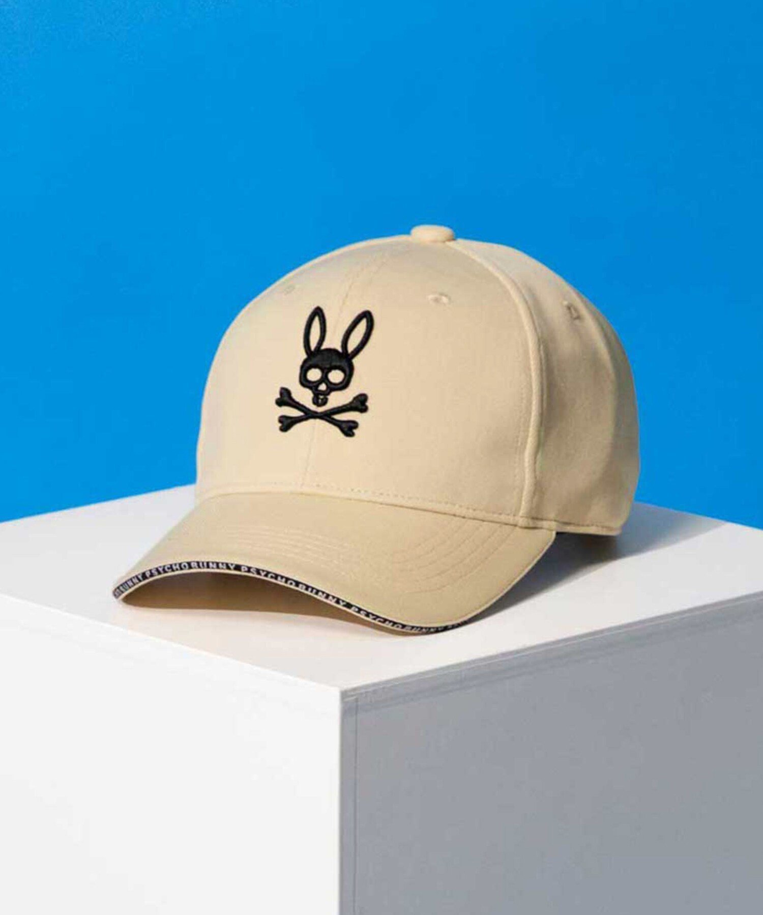 【サイコバニー/Psycho Bunny】のGOLF パイピングロゴ キャップ インテリア・キッズ・メンズ・レディースファッション・服の通販 founy(ファニー) 　ファッション　Fashion　レディースファッション　Fashion for Women　ゴルフ　Golf　おすすめ　Recommended / Our Picks　カットソー　Cut and Sewn Top　キャップ　Cap, Baseball Cap　フロント　Front, Front Design　ベーシック　Basic, Essential　吸水　Absorbent, Quick-Dry　帽子　Hat, Headwear　ライトベージュ|ID: prp329100004823749 ipo3291000000035078311