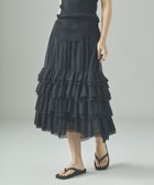 【カレンソロジー/Curensology】のコットンメッシュスカート 人気、トレンドファッション・服の通販 founy(ファニー) ファッション Fashion レディースファッション Fashion for Women スカート Skirts インド Indian Textile エレガント 上品 Elegant サテン Satin, Glossy Fabric シンプル Simple, Minimal デニム Denim, Jeans Material バランス Balance, Style Balance フリル Frill, Ruffle メッシュ Mesh, Net Fabric ロング Long, Long-Length おすすめ Recommended / Our Picks thumbnail ブラック09|ID: prp329100004823754 ipo3291000000035078344