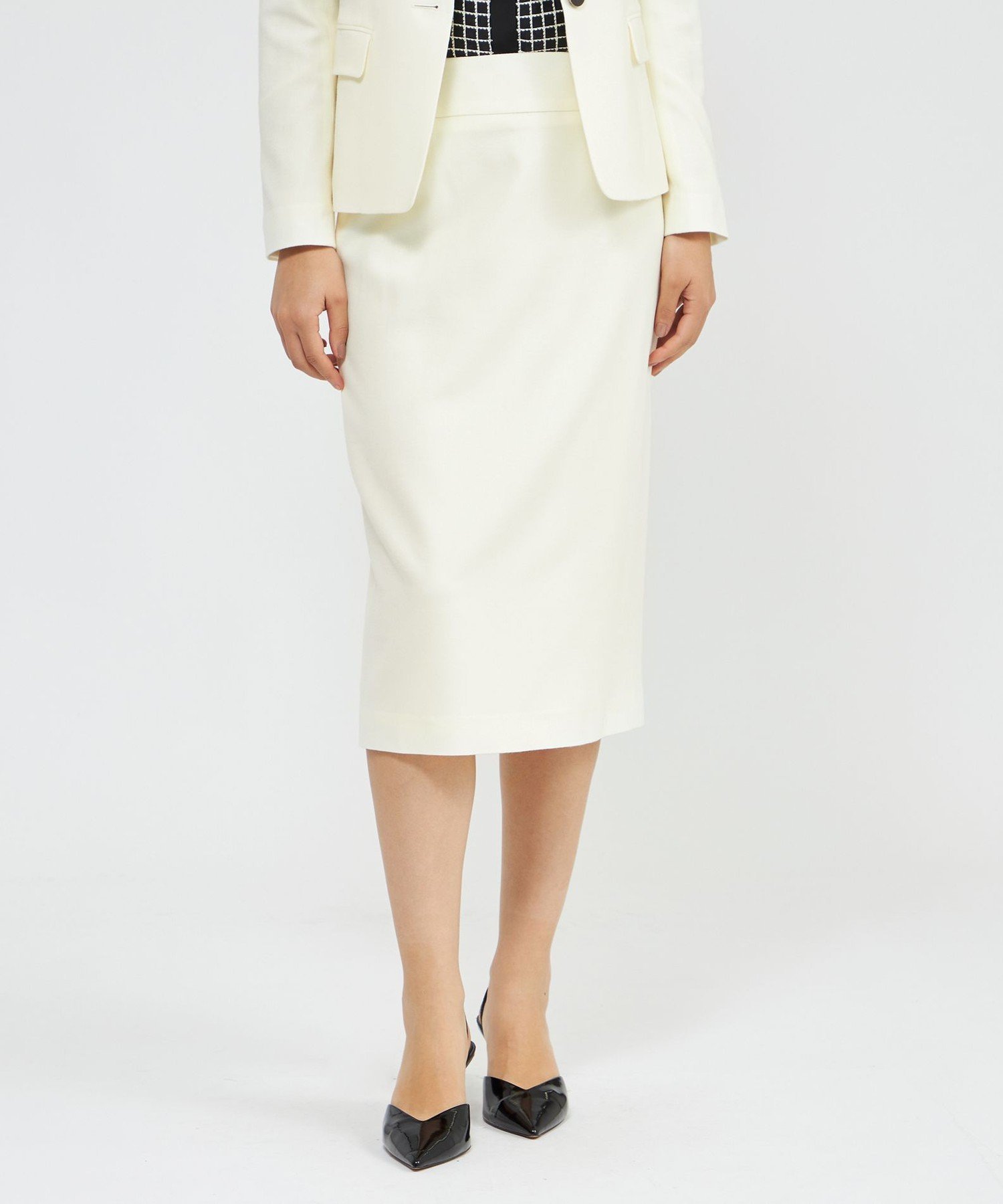 【エポカ/EPOCA】のストレッチフランネル タイトスカート 人気、トレンドファッション・服の通販 founy(ファニー) 　ファッション　Fashion　レディースファッション　Fashion for Women　スカート　Skirts　おすすめ　Recommended / Our Picks　ジャケット　Jacket, Outerwear　ストレッチ　Stretch, Stretchy Fabric　タイトスカート　Pencil Skirt, Tight Skirt　バランス　Balance, Style Balance　ベーシック　Basic, Essential　エレガント 上品　Elegant　冬　Winter / This Winter　秋　Autumn　 other-1|ID: prp329100004823760 ipo3291000000035078398