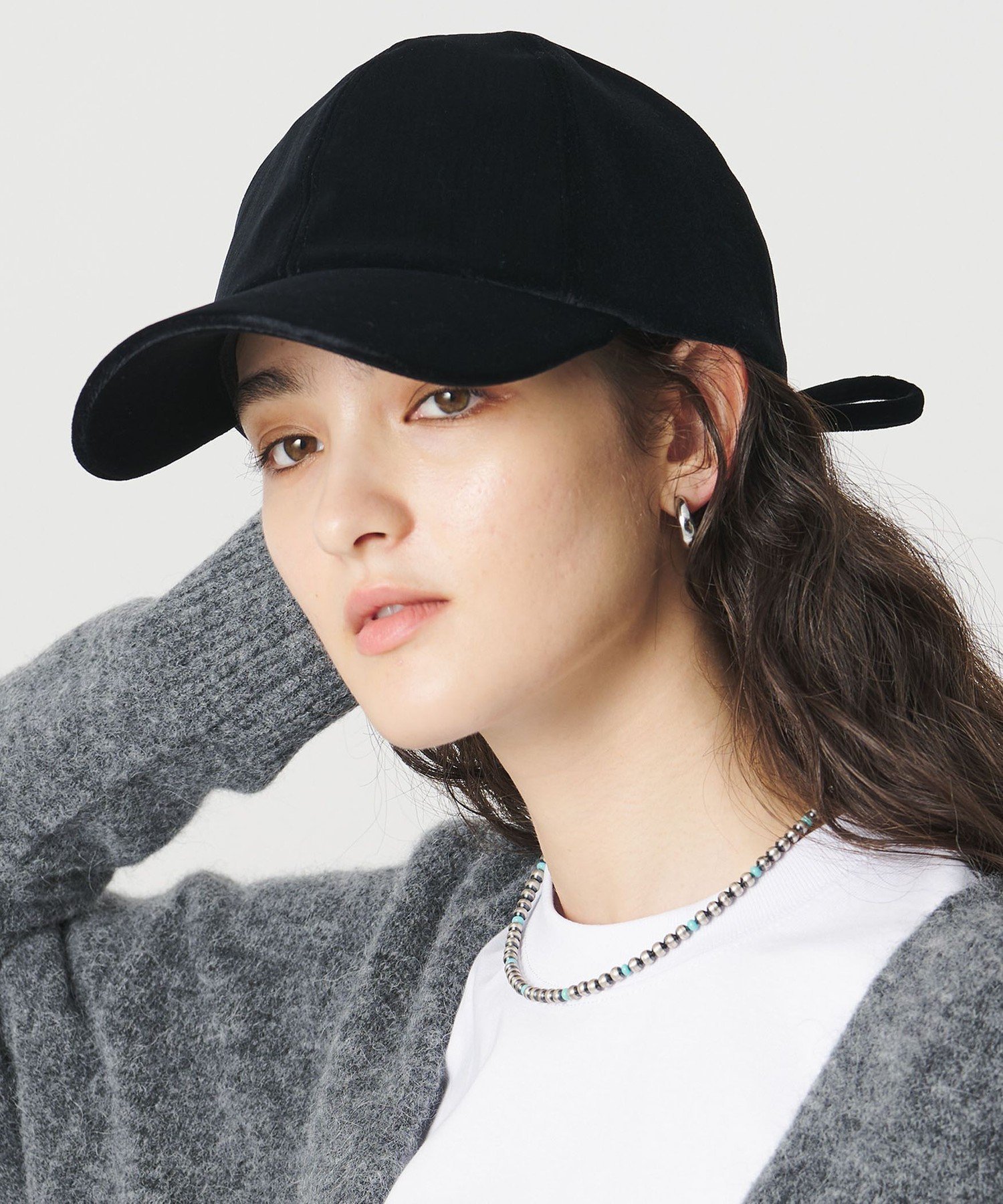 【ユナイテッドアローズ/UNITED ARROWS】のVVN バックリボンキャップ UV インテリア・キッズ・メンズ・レディースファッション・服の通販 founy(ファニー) 　ファッション　Fashion　レディースファッション　Fashion for Women　リボン　Ribbon, Bow　ロング　Long, Long-Length　エレガント 上品　Elegant　人気　Popular, Best Seller　定番　Standard, Basic Item　A/W・秋冬　Autumn/Winter　BLACK|ID: prp329100004823765 ipo3291000000035078418