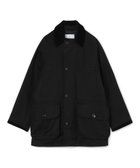 【トゥモローランド/TOMORROWLAND / MEN】のコットンウールキャバリーツイル フィールドコート SONDRIO 人気、トレンドファッション・服の通販 founy(ファニー) ファッション Fashion メンズファッション Fashion for Men 2025年 2025 2025-2026秋冬・A/W Autumn/Winter 2025–26 AW25–26 コレクション Collection, Seasonal Line コーデュロイ Corduroy, Cord Fabric シンプル Simple, Minimal ビジネス 仕事 通勤 Business / Work / Commuting ボンディング Bonding, Bonded Fabric ポケット Pocket, Pocket Detail メルトン Melton, Heavy Wool thumbnail 19 ブラック|ID: prp329100004823770 ipo3291000000035078461