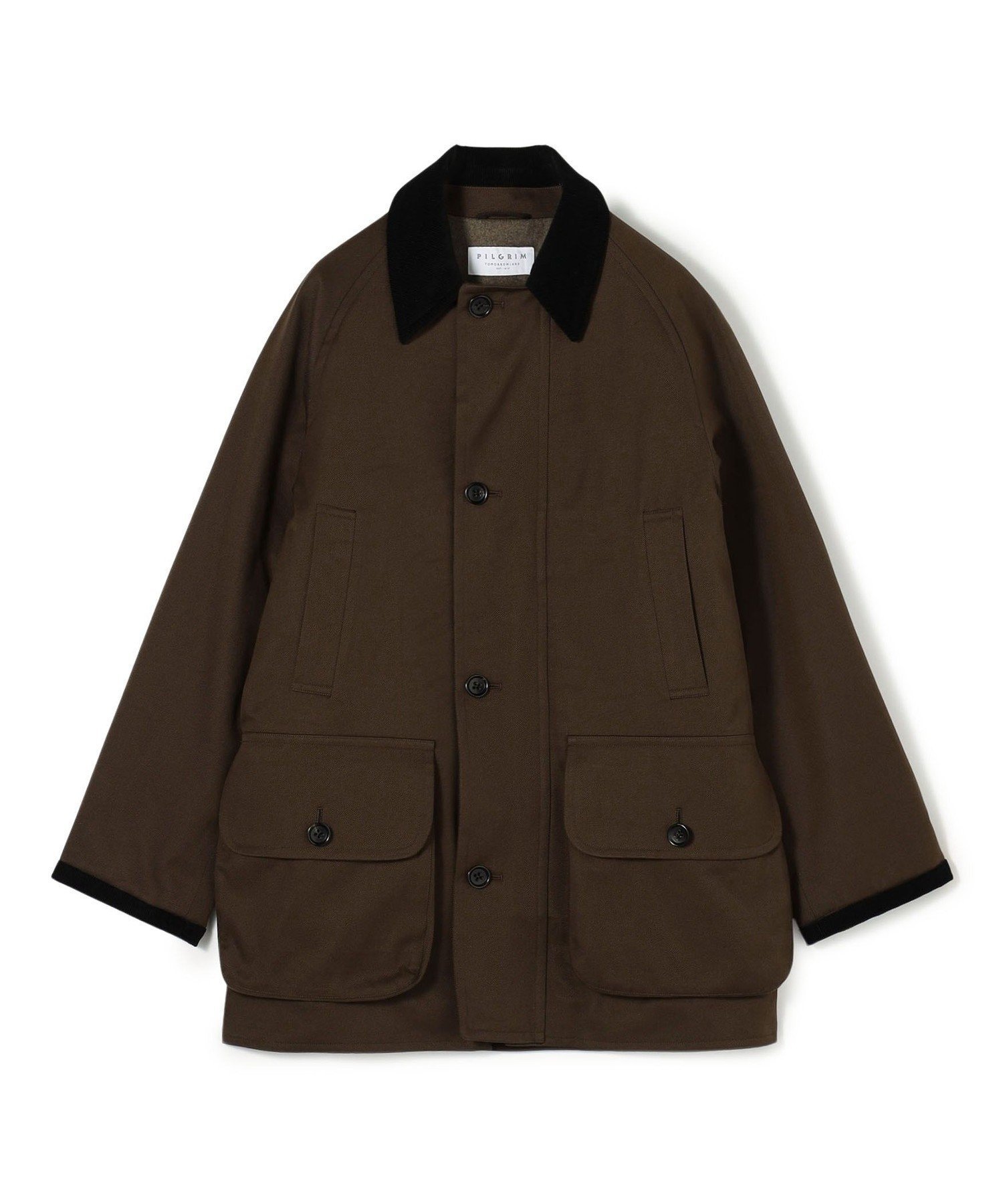 【トゥモローランド/TOMORROWLAND / MEN】のコットンウールキャバリーツイル フィールドコート SONDRIO インテリア・キッズ・メンズ・レディースファッション・服の通販 founy(ファニー) 　ファッション　Fashion　メンズファッション　Fashion for Men　2025年　2025　2025-2026秋冬・A/W　Autumn/Winter 2025–26 AW25–26　コレクション　Collection, Seasonal Line　コーデュロイ　Corduroy, Cord Fabric　シンプル　Simple, Minimal　ビジネス 仕事 通勤　Business / Work / Commuting　ボンディング　Bonding, Bonded Fabric　ポケット　Pocket, Pocket Detail　メルトン　Melton, Heavy Wool　47 ブラウン|ID: prp329100004823770 ipo3291000000035078462
