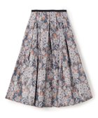 【トゥモローランド/TOMORROWLAND】のロゼットフラワープリント タックスィングスカート 人気、トレンドファッション・服の通販 founy(ファニー) ファッション Fashion レディースファッション Fashion for Women スカート Skirts シルク Silk, 100% Silk タフタ Taffeta, Structured Fabric フランス France, French プリント Print, Printed Pattern thumbnail 68 ネイビー系|ID: prp329100004823773 ipo3291000000035078472