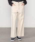 【ビショップ/Bshop】の別注 ストレッチコットンダック カーペンターパンツ WOMEN 人気、トレンドファッション・服の通販 founy(ファニー) ファッション Fashion レディースファッション Fashion for Women パンツ Pants & Trousers カッティング Cutting Detail クラシカル Classical, Vintage-Inspired クラシック Classic, Timeless Style ストレッチ Stretch, Stretchy Fabric ベーシック Basic, Essential モダン Modern, Contemporary ワイド Wide, Wide Fit 別注 Limited Edition, Custom Order thumbnail NATURAL|ID: prp329100004823788 ipo3291000000035078558