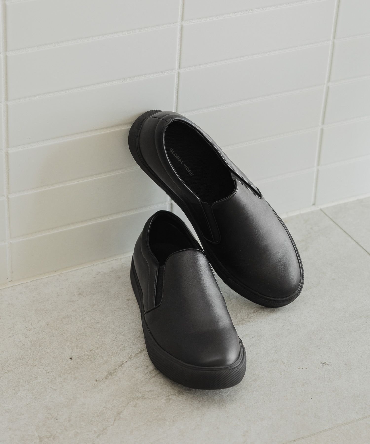 【グローバルワーク/GLOBAL WORK / MEN】のらくっションプレーントゥスニーカー/993771 人気、トレンドファッション・服の通販 founy(ファニー) 　ファッション　Fashion　メンズファッション　Fashion for Men　シューズ・靴　Shoes　スニーカー / カジュアルにもスポーティにも　Sneakers & Trainers　スニーカー　Sneakers, Trainers　抗菌　Antibacterial, Bacteria-Resistant　軽量　Lightweight, Ultra Light　 other-1|ID: prp329100004823796 ipo3291000000035078649