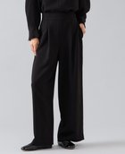 【リエス/Liesse】のタックワイドパンツ 人気、トレンドファッション・服の通販 founy(ファニー) ファッション Fashion レディースファッション Fashion for Women パンツ Pants & Trousers ジョーゼット Georgette, Semi-Sheer Fabric ストレッチ Stretch, Stretchy Fabric セットアップ Set-Up, Coordinated Outfit ダブル Double, Double-Breasted バランス Balance, Style Balance ビンテージ Vintage, Retro Style メタル Metal, Metal Parts リラックス Relax, Relaxed Fit ワイド Wide, Wide Fit thumbnail ブラック|ID: prp329100004823797 ipo3291000000035078657