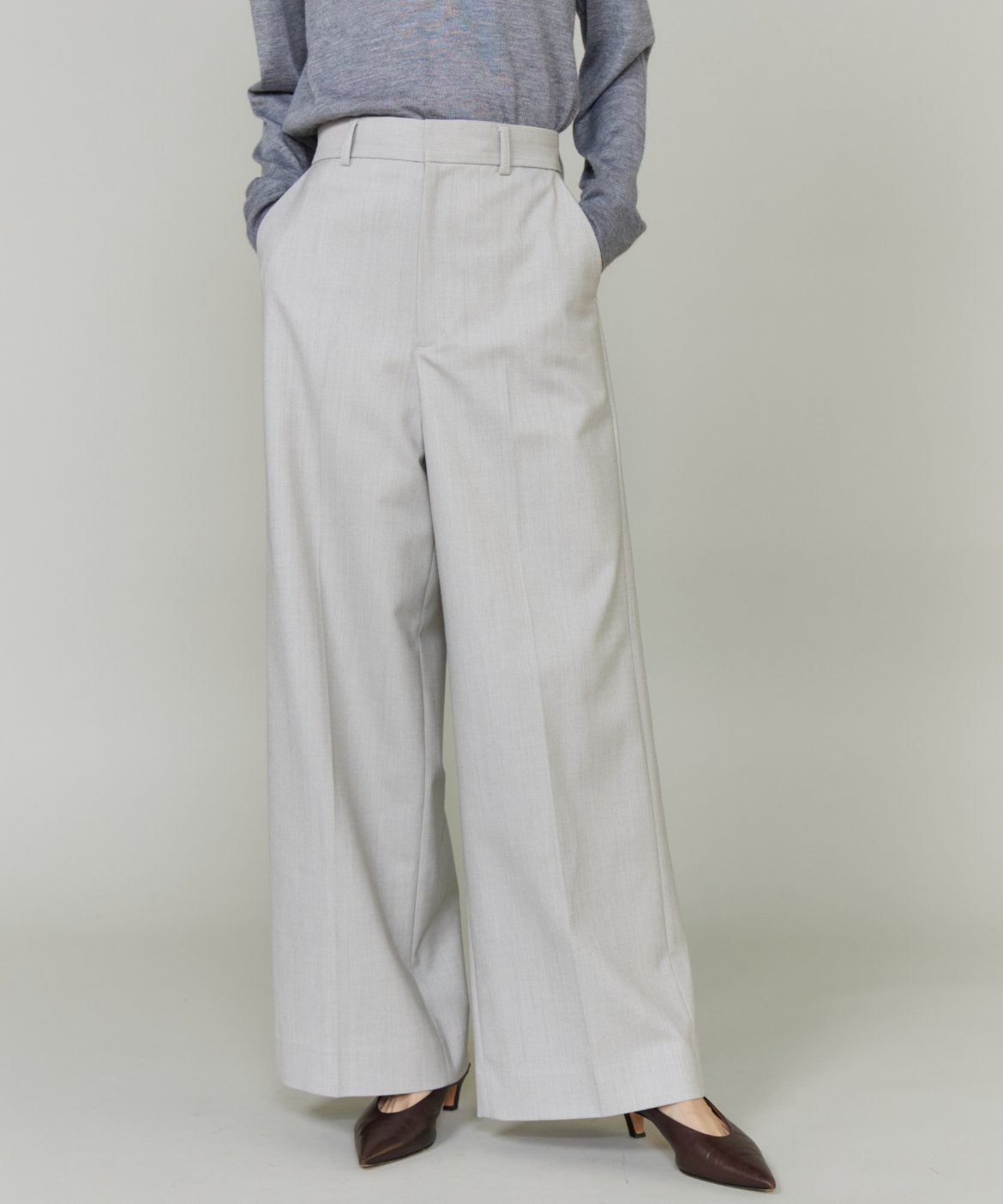 【イネド/INED】のセミワイドパンツ インテリア・キッズ・メンズ・レディースファッション・服の通販 founy(ファニー) 　ファッション　Fashion　レディースファッション　Fashion for Women　パンツ　Pants & Trousers　シューズ　Shoes, Footwear　ストレッチ　Stretch, Stretchy Fabric　スニーカー　Sneakers, Trainers　スマート　Smart, Elegant　バランス　Balance, Style Balance　ポケット　Pocket, Pocket Detail　リラックス　Relax, Relaxed Fit　おすすめ　Recommended / Our Picks　ベージュ|ID: prp329100004823798 ipo3291000000035078663