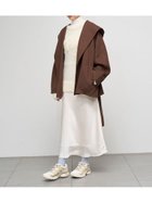 【エミ/emmi】のロイヤルジーロン・フーデッドミドルコート 人気、トレンドファッション・服の通販 founy(ファニー) ファッション Fashion レディースファッション Fashion for Women アウター Coat / Outerwear Collection コート・ロングコート・ピーコート Long Coats, Peacoats & More インナー Innerwear ショール Shawl, Wrap スマート Smart, Elegant スラックス Slacks, Dress Pants ポケット Pocket, Pocket Detail ミドル Middle Length, Mid Height エレガント 上品 Elegant thumbnail BRW[058]|ID: prp329100004823807 ipo3291000000035078750