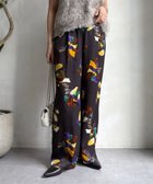 【ドゥドゥ/DouDou】のビッグフラワープリントパンツ 人気、トレンドファッション・服の通販 founy(ファニー) ファッション Fashion レディースファッション Fashion for Women パンツ Pants & Trousers スマート Smart, Elegant フラワー Flower, Floral リラックス Relax, Relaxed Fit ワイド Wide, Wide Fit A/W・秋冬 Autumn/Winter 冬 Winter / This Winter 再入荷 Restock / Back in Stock 2025年 2025 2025-2026秋冬・A/W Autumn/Winter 2025–26 AW25–26 thumbnail ブラウン|ID: prp329100004823809 ipo3291000000035078782