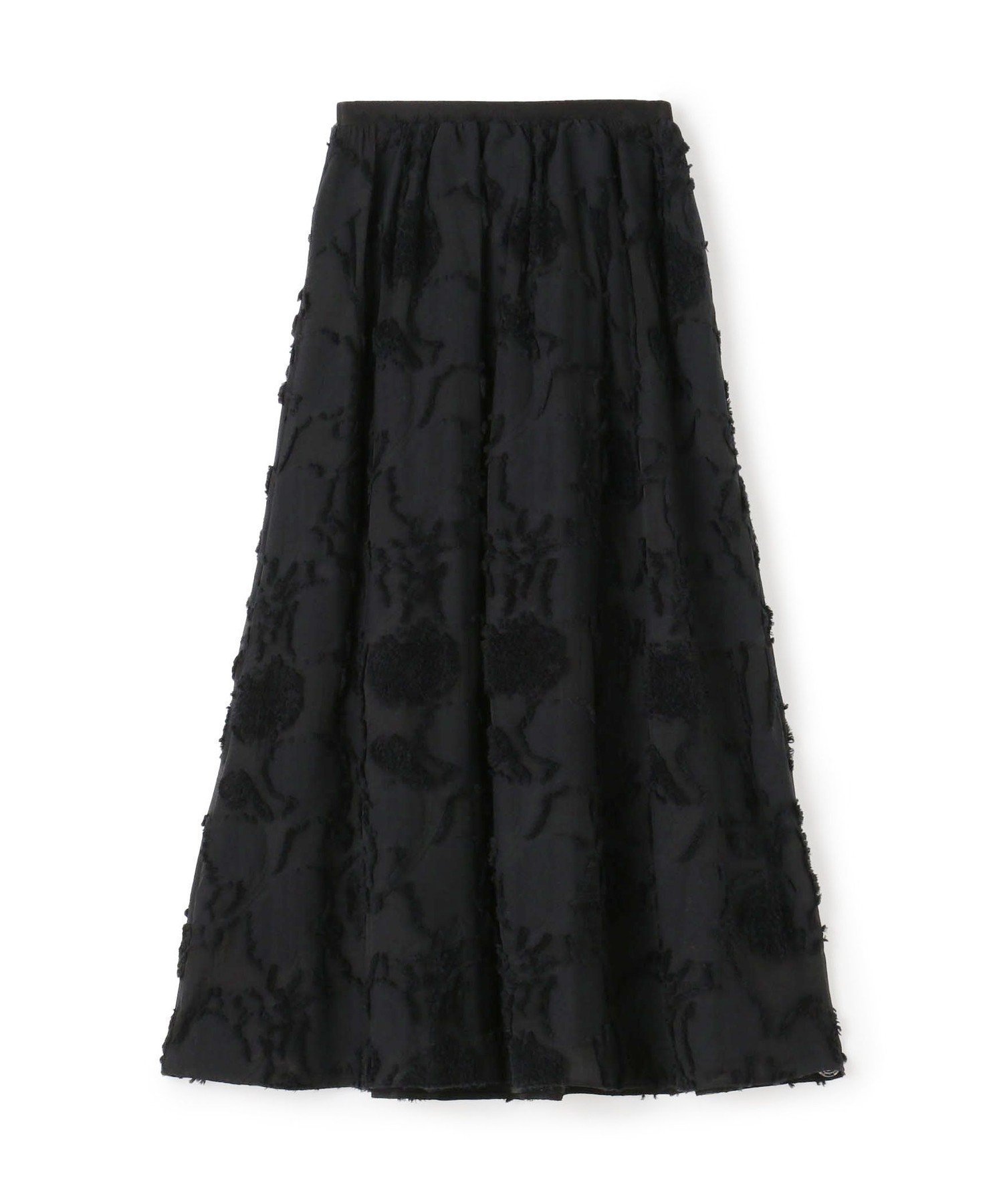 【トゥモローランド/TOMORROWLAND】のフラッフィージャカード ギャザースカート インテリア・キッズ・メンズ・レディースファッション・服の通販 founy(ファニー) 　ファッション　Fashion　レディースファッション　Fashion for Women　スカート　Skirts　おすすめ　Recommended / Our Picks　エレガント 上品　Elegant　カットソー　Cut and Sewn Top　ギャザー　Gathered, Ruffled　サテン　Satin, Glossy Fabric　シンプル　Simple, Minimal　ジャカード／ジャガード　Jacquard, Woven Pattern　フォルム　Silhouette, Form　ロング　Long, Long-Length　冬　Winter / This Winter　19 ブラック|ID: prp329100004823819 ipo3291000000035078954
