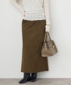 【イエナ/IENA】のフェイクスエードスカート 人気、トレンドファッション・服の通販 founy(ファニー) ファッション Fashion レディースファッション Fashion for Women スカート Skirts 2025年 2025 2025-2026秋冬・A/W Autumn/Winter 2025–26 AW25–26 エレガント 上品 Elegant シルク Silk, 100% Silk シンプル Simple, Minimal スリット Slit, Slit Detail バランス Balance, Style Balance 軽量 Lightweight, Ultra Light thumbnail ブラウン|ID: prp329100004823822 ipo3291000000035079025