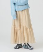 【ビームス ウイメン/BEAMS】のシアー ティアード スカート 人気、トレンドファッション・服の通販 founy(ファニー) ファッション Fashion レディースファッション Fashion for Women スカート Skirts ティアードスカート Tiered Skirts おすすめ Recommended / Our Picks エアリー Airy Texture オーガンジー Organza Fabric カットソー Cut and Sewn Top コーティング Coating, Coated Finish シアー Sheer, See-Through シンプル Simple, Minimal ティアード Tiered, Tiered Style ティアードスカート Tiered Skirt, Flounced Skirt フェミニン Feminine, Girly エレガント 上品 Elegant 冬 Winter / This Winter thumbnail BEIGE|ID: prp329100004823828 ipo3291000000035079072