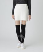 【マスターバニーエディション/MASTER BUNNY EDITION】のWジャガードニットスカート 人気、トレンドファッション・服の通販 founy(ファニー) ファッション Fashion レディースファッション Fashion for Women スカート Skirts ゴルフ Golf ループ Loop, Loop Knit 台形 A-Line, Trapezoid Shape thumbnail ホワイト1|ID: prp329100004823829 ipo3291000000035079085