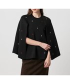 【ユナイテッドアローズ/UNITED ARROWS】のエンブロイダリー フラワー ケープニット -ウォッシャブル- 人気、トレンドファッション・服の通販 founy(ファニー) ファッション Fashion レディースファッション Fashion for Women トップス・カットソー Cut & Sew Tops ニット Knit Tops & Sweaters インナー Innerwear ウォッシャブル Machine Washable エンブロイダリー Embroidery Design ストレート Straight, Straight Cut タートル Turtleneck, Turtle Collar ドット Polka Dot, Dot Pattern 人気 Popular, Best Seller フラワー Flower, Floral フレア Flare, Flared ミラノリブ Milano Rib, Milano Stitch おすすめ Recommended / Our Picks thumbnail BLACK|ID: prp329100004823830 ipo3291000000035079092