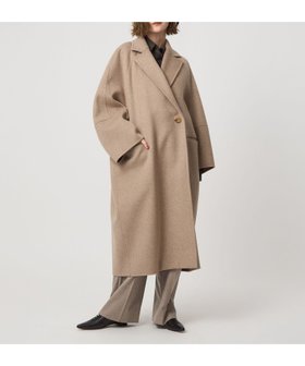 【ユナイテッドアローズ/UNITED ARROWS】のconte ダブルブレスト リバーコート 人気、トレンドファッション・服の通販 founy(ファニー) ファッション Fashion レディースファッション Fashion for Women アウター Coat / Outerwear Collection コート・ロングコート・ピーコート Long Coats, Peacoats & More カッティング Cutting Detail ダブル Double, Double-Breasted バランス Balance, Style Balance パターン Pattern, Design Print |ID:prp329100004823832