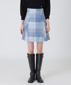 【ブルーレーベル クレストブリッジ/BLUE LABEL CRESTBRIDGE】のクレストブリッジチェッククロッシングビエラスカート 人気、トレンドファッション・服の通販 founy(ファニー) ファッション Fashion レディースファッション Fashion for Women スカート Skirts おすすめ Recommended / Our Picks ロング Long, Long-Length 畦 Ribbed Knit thumbnail ブルー|ID: prp329100004823835 ipo3291000000035079162