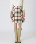 【ブルーレーベル クレストブリッジ/BLUE LABEL CRESTBRIDGE】のクレストブリッジチェッククロッシングビエラスカート 人気、トレンドファッション・服の通販 founy(ファニー) ファッション Fashion レディースファッション Fashion for Women スカート Skirts おすすめ Recommended / Our Picks ロング Long, Long-Length 畦 Ribbed Knit thumbnail ベージュ|ID: prp329100004823835 ipo3291000000035079163