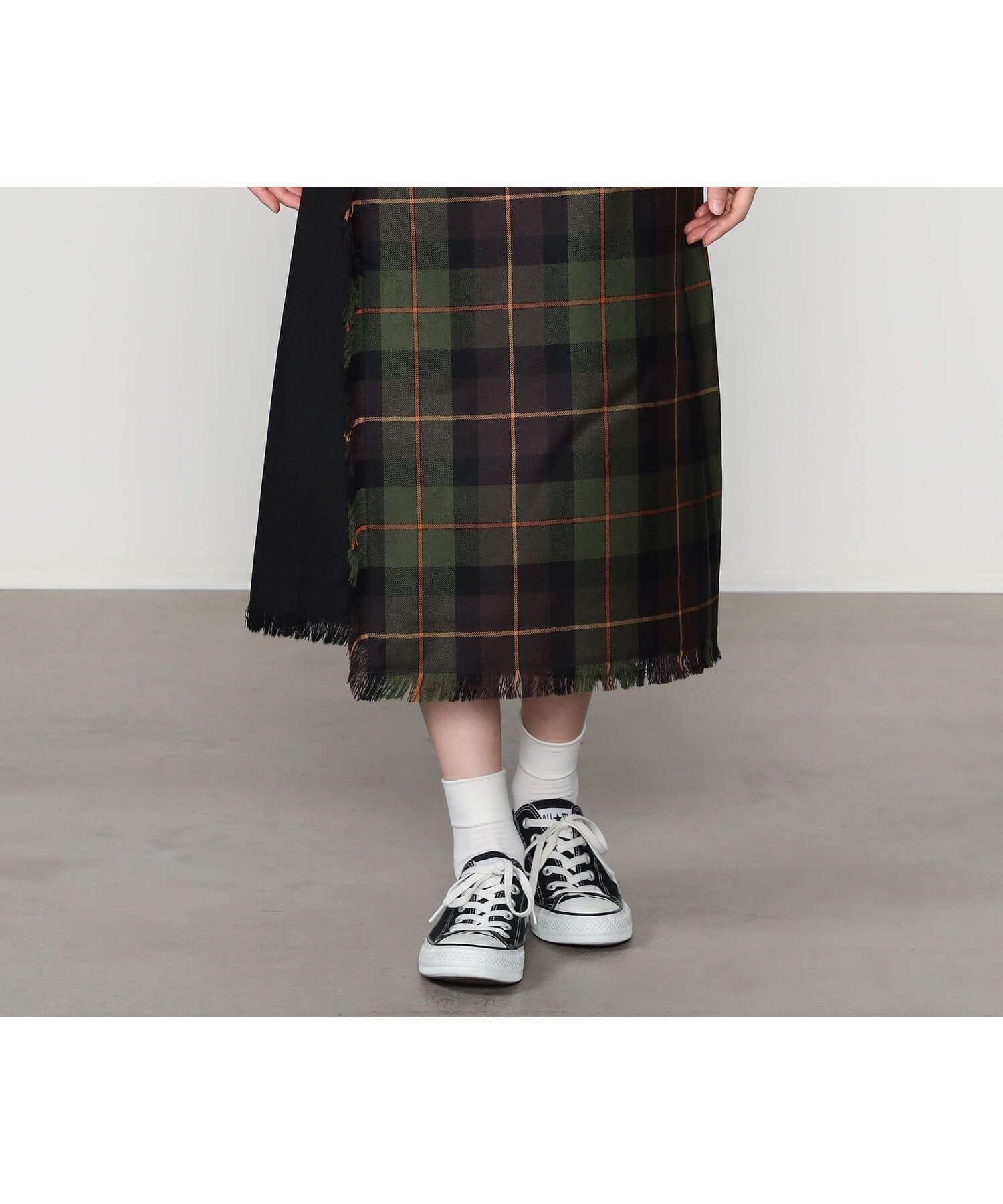 【ビショップ/Bshop】のウーステッドウール ラップスカート WOMEN 人気、トレンドファッション・服の通販 founy(ファニー) 　ファッション　Fashion　レディースファッション　Fashion for Women　スカート　Skirts　キルト　Quilt, Quilted Fabric　シルク　Silk, 100% Silk　チェック　Check, Plaid, Tartan　ミドル　Middle Length, Mid Height　ラップ　Wrap, Wrap Design　無地　Plain, Solid Color　軽量　Lightweight, Ultra Light　 other-1|ID: prp329100004823838 ipo3291000000035079202