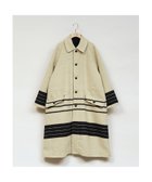 【ナイジェル ケーボン/NIGEL CABOURN】のWOMAN / マウンテニアブランケットコート 人気、トレンドファッション・服の通販 founy(ファニー) ファッション Fashion レディースファッション Fashion for Women アウター Coat / Outerwear Collection コート・ロングコート・ピーコート Long Coats, Peacoats & More ジャカード／ジャガード Jacquard, Woven Pattern リバーシブル Reversible, Two-Sided thumbnail アイボリー|ID: prp329100004823847 ipo3291000000035079357