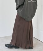 【スピック&スパン/Spick & Span】のキュプラフィブリルサテンスカート 人気、トレンドファッション・服の通販 founy(ファニー) ファッション Fashion レディースファッション Fashion for Women スカート Skirts thumbnail ブラウン|ID: prp329100004823850 ipo3291000000035079399