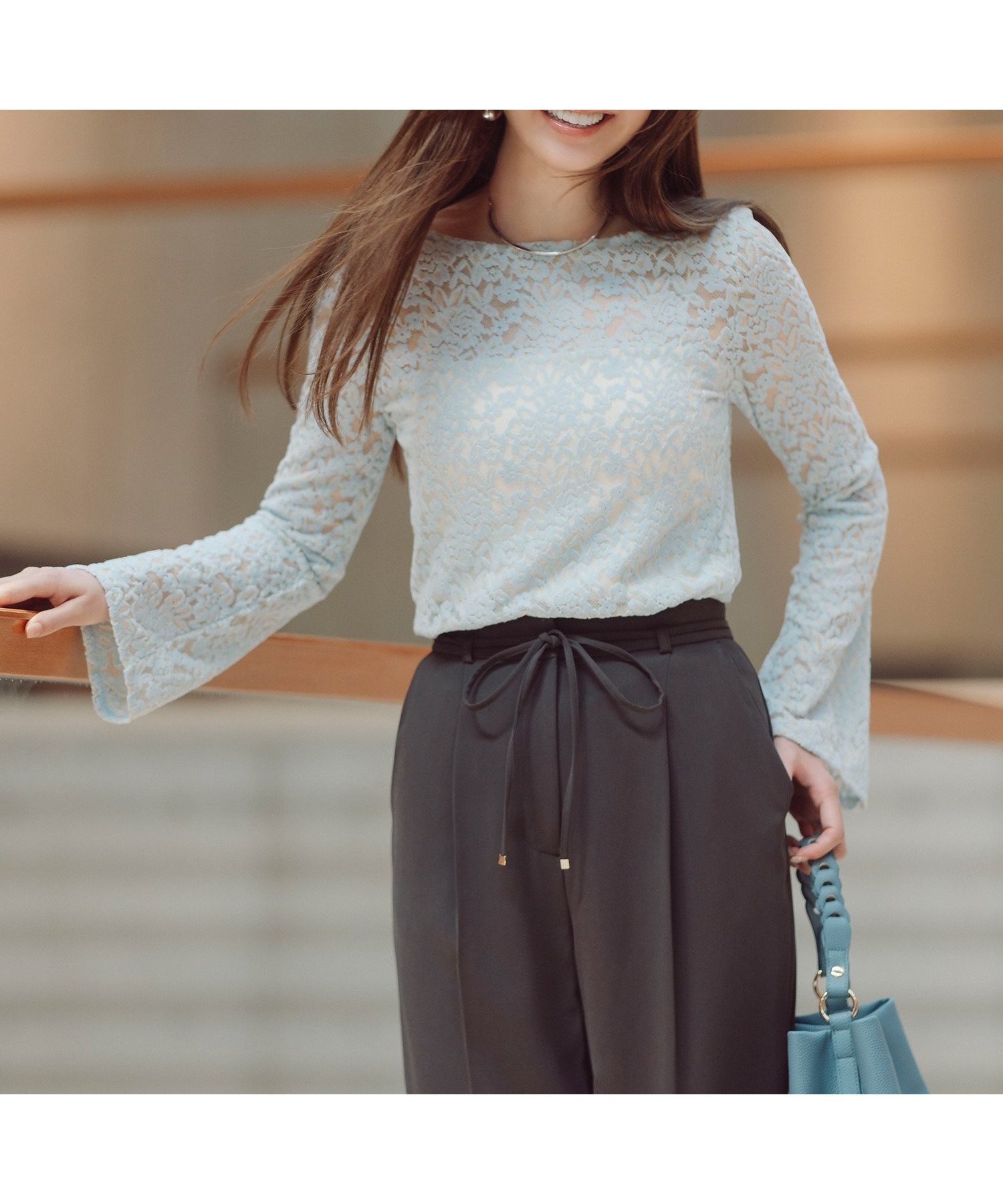 【ナチュラル ビューティー ベーシック/NATURAL BEAUTY BASIC】のモールレーストップス 人気、トレンドファッション・服の通販 founy(ファニー) 　ファッション　Fashion　レディースファッション　Fashion for Women　トップス・カットソー　Cut & Sew Tops　インナー　Innerwear　コンパクト　Compact, Small Size　スリーブ　Sleeve, Long Sleeve / Short Sleeve　ダウン　Down, Puffer　デニム　Denim, Jeans Material　トレンド　Trend, Trending Now　フレア　Flare, Flared　レース　Lace, Lace Fabric　 other-1|ID: prp329100004823872 ipo3291000000035079610