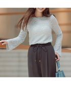 【ナチュラル ビューティー ベーシック/NATURAL BEAUTY BASIC】のモールレーストップス 人気、トレンドファッション・服の通販 founy(ファニー) ファッション Fashion レディースファッション Fashion for Women トップス・カットソー Cut & Sew Tops インナー Innerwear コンパクト Compact, Small Size スリーブ Sleeve, Long Sleeve / Short Sleeve ダウン Down, Puffer デニム Denim, Jeans Material トレンド Trend, Trending Now フレア Flare, Flared レース Lace, Lace Fabric thumbnail ブルー|ID: prp329100004823872 ipo3291000000035079612