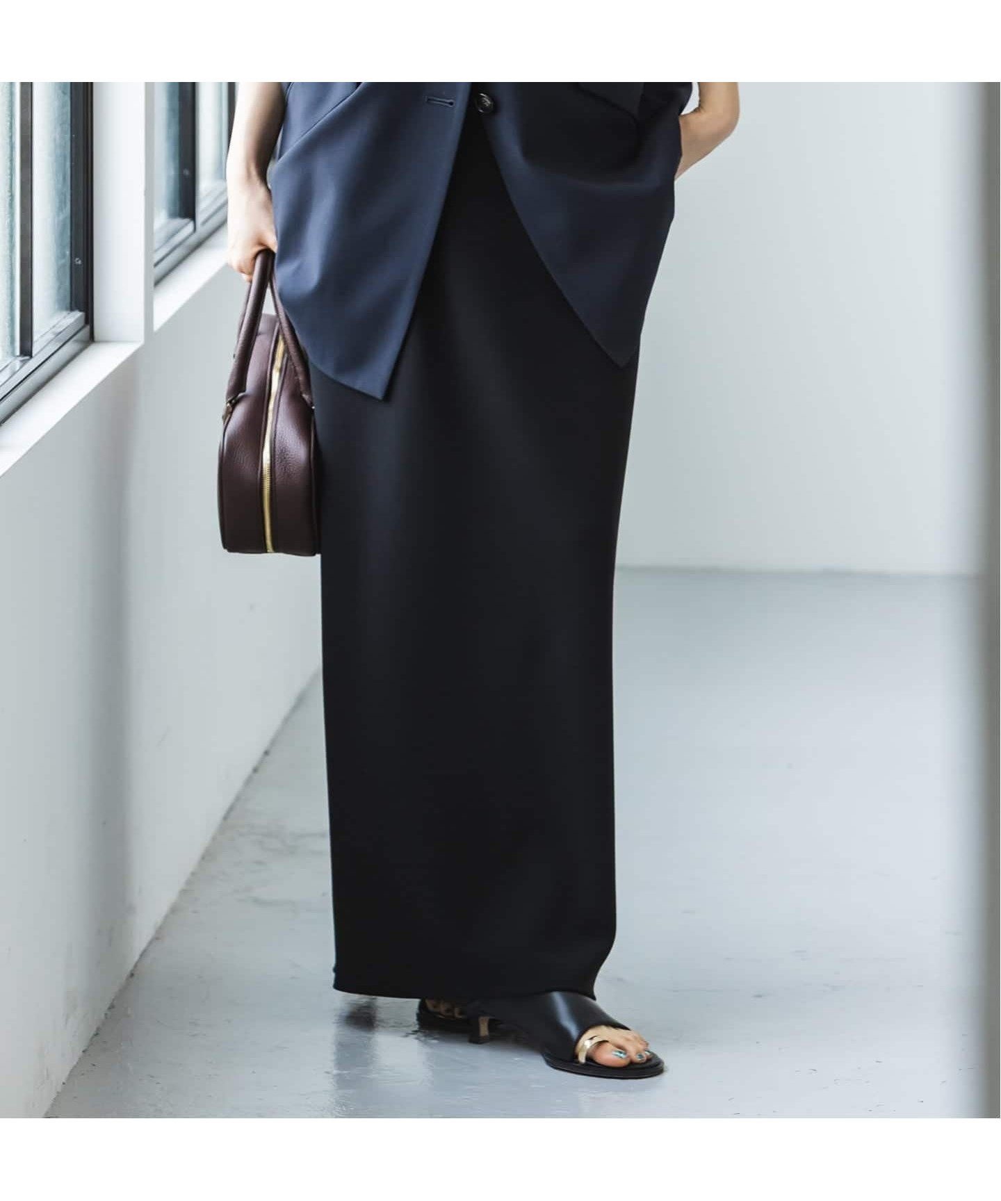 【ノーブル / スピック&スパン/NOBLE / Spick & Span】の《追加》【洗える】コンフォートジャージーライクタイトスカート 3 インテリア・キッズ・メンズ・レディースファッション・服の通販 founy(ファニー) ファッション Fashion レディースファッション Fashion for Women スカート Skirts ストレッチ Stretch, Stretchy Fabric セットアップ Set-Up, Coordinated Outfit タイトスカート Pencil Skirt, Tight Skirt フィット Fit, Slim Fit 人気 Popular, Best Seller ビジネス 仕事 通勤 Business / Work / Commuting 再入荷 Restock / Back in Stock 洗える Machine Washable ブラック|ID: prp329100004823874 ipo3291000000035079635