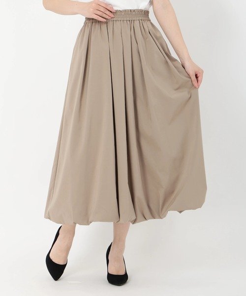 【ストロベリーフィールズ/STRAWBERRY FIELDS】のバルーンタフタスカート インテリア・キッズ・メンズ・レディースファッション・服の通販 founy(ファニー) 　ファッション　Fashion　レディースファッション　Fashion for Women　スカート　Skirts　キャメル|ID: prp329100004823875 ipo3291000000035079658