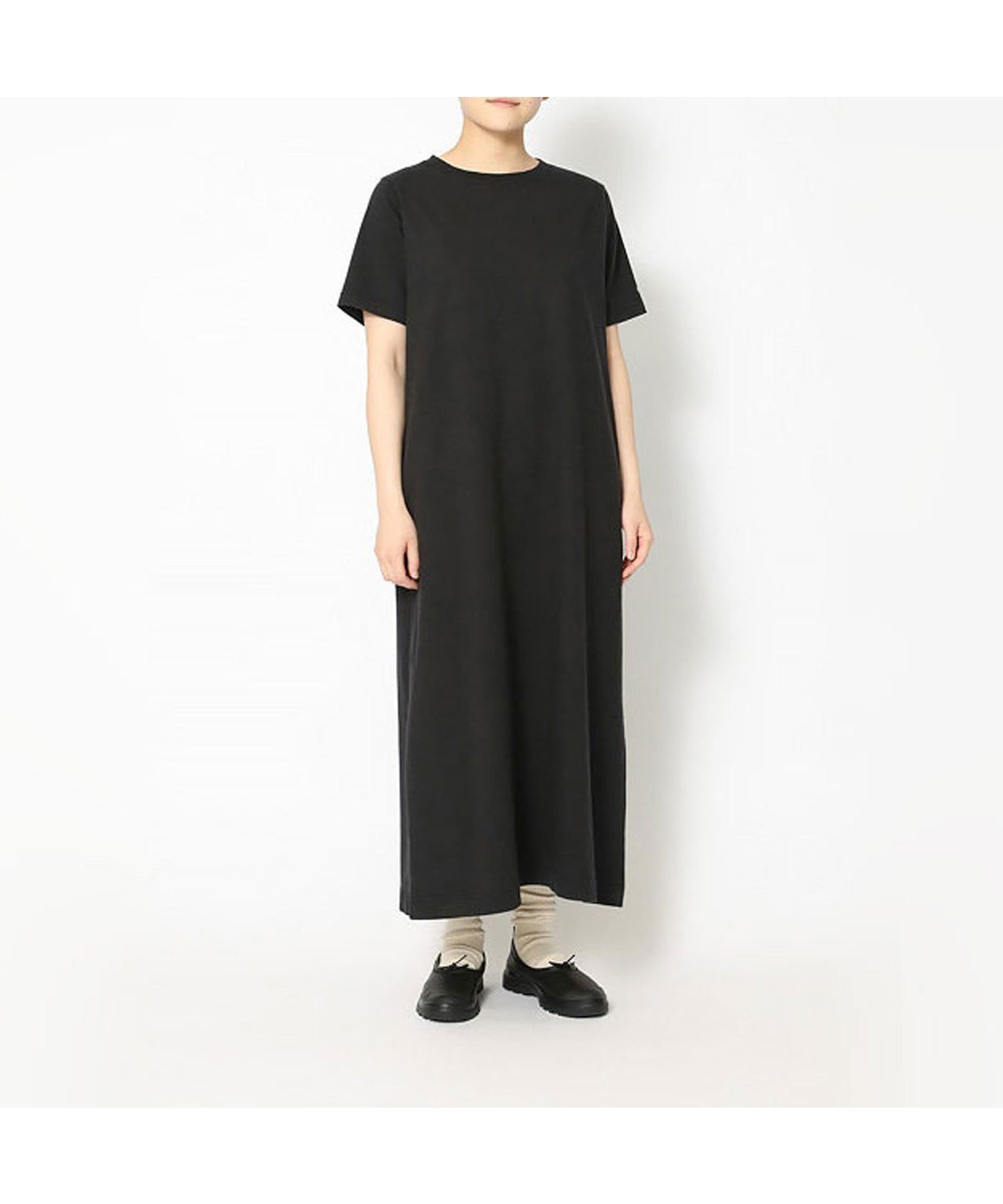 【スノーピーク/SNOW PEAK】のRecycled Cotton Dress インテリア・キッズ・メンズ・レディースファッション・服の通販 founy(ファニー) 　ファッション　Fashion　レディースファッション　Fashion for Women　ワンピース　Dresses　フォーマル・パーティードレス・結婚式用ドレス　Elegant & Casual Dresses　春　Spring　ショート　Short, Short Length　シンプル　Simple, Minimal　スカーフ　Scarf, Neckwear　スマート　Smart, Elegant　スリーブ　Sleeve, Long Sleeve / Short Sleeve　ソックス　Socks, Hosiery　ドレス　Dress, One-Piece　ベーシック　Basic, Essential　ポケット　Pocket, Pocket Detail　レギンス　Leggings, Stretch Pants　ロング　Long, Long-Length　A/W・秋冬　Autumn/Winter　S/S・春夏　SS, Spring/Summer, Warm Season　夏　Summer　2025年　2025　2025春夏・S/S　Spring/Summer 2025 SS25　BLACK|ID: prp329100004823893 ipo3291000000035079892