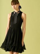 【ファーファー/FURFUR】の【限定カラー】スカートドッキングワンピース 人気、トレンドファッション・服の通販 founy(ファニー) ファッション Fashion レディースファッション Fashion for Women スカート Skirts エレガント 上品 Elegant コンパクト Compact, Small Size スマート Smart, Elegant ドッキング Docking, Mixed Material フェミニン Feminine, Girly フォーマル Formal, Dressy ヘムライン Hemline, Bottom Cut ラッフル Ruffle, Frill thumbnail BLK[009]|ID: prp329100004823896 ipo3291000000035079948