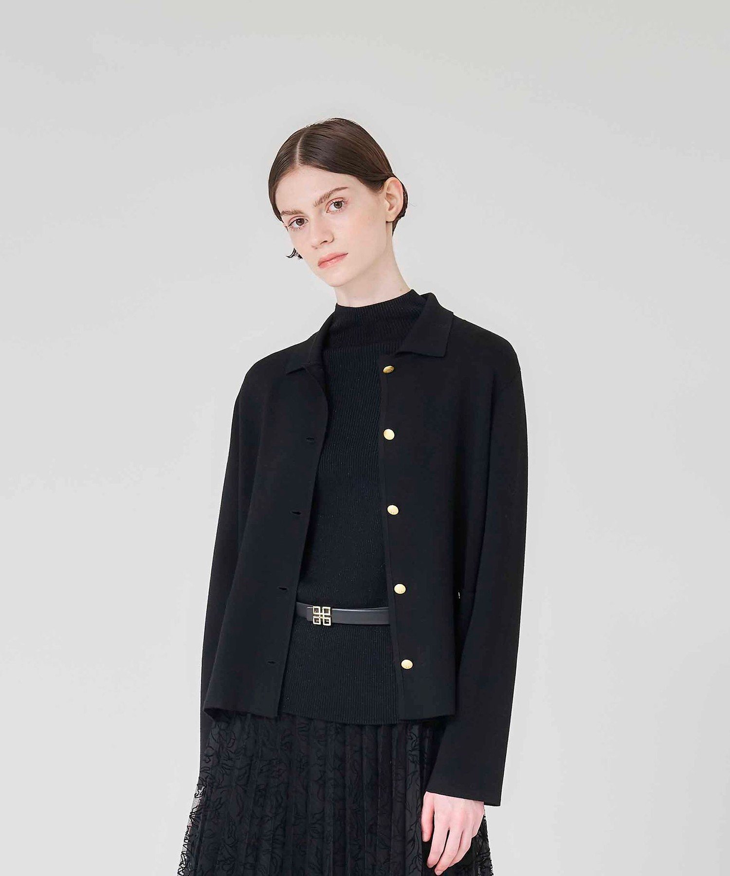 【ポール スチュアート/Paul Stuart】の【Nikkei magazine掲載】【ウォッシャブル】ハイツイストスムース ジャケット インテリア・キッズ・メンズ・レディースファッション・服の通販 founy(ファニー) 　ファッション　Fashion　レディースファッション　Fashion for Women　アウター　Coat / Outerwear Collection　レディースジャケット・軽アウター　Jackets　おすすめ　Recommended / Our Picks　ウォッシャブル　Machine Washable　コンパクト　Compact, Small Size　ジャケット　Jacket, Outerwear　バランス　Balance, Style Balance　ベーシック　Basic, Essential　羽織　Haori, Light Jacket　雑誌　Magazine, Fashion Magazine　ブラック|ID: prp329100004823907 ipo3291000000035080074