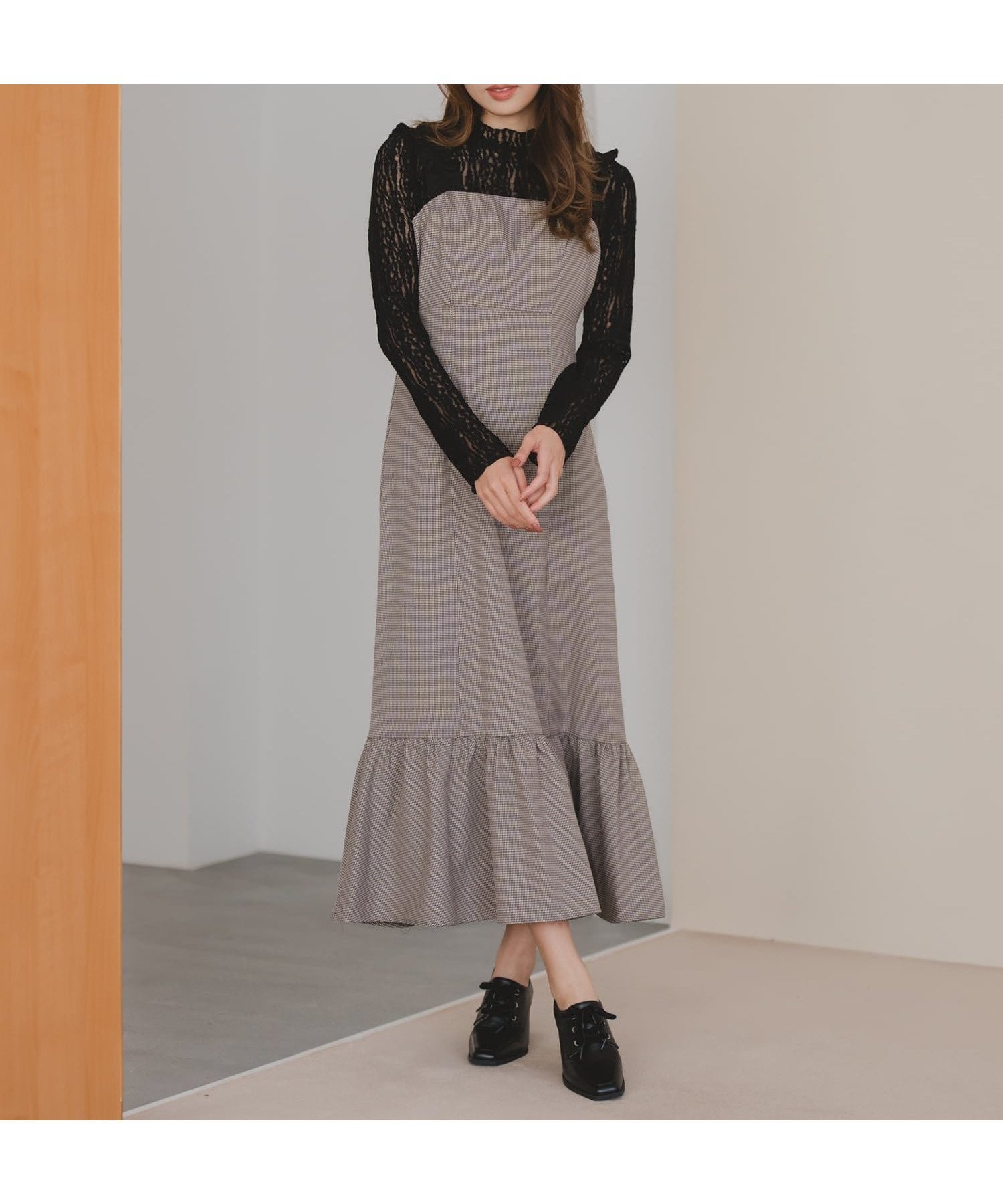 【ミッシュマッシュ/MISCH MASCH】のMM537416 ギャザーショルダーマーメイドジャンスカ 人気、トレンドファッション・服の通販 founy(ファニー) 　ファッション　Fashion　レディースファッション　Fashion for Women　インナー　Innerwear　ギャザー　Gathered, Ruffled　シャーリング　Shirring, Ruched　ショルダー　Shoulder, Shoulder Strap　マーメイド　Mermaid, Fishtail Silhouette　 other-1|ID: prp329100004823912 ipo3291000000035080126