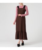 【ミッシュマッシュ/MISCH MASCH】のMM537416 ギャザーショルダーマーメイドジャンスカ 人気、トレンドファッション・服の通販 founy(ファニー) ファッション Fashion レディースファッション Fashion for Women インナー Innerwear ギャザー Gathered, Ruffled シャーリング Shirring, Ruched ショルダー Shoulder, Shoulder Strap マーメイド Mermaid, Fishtail Silhouette thumbnail ブラウン|ID: prp329100004823912 ipo3291000000035080129