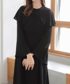 【ハレモード/haremode】の【haremode ハレモード公式】ケープ襟ワンピースドレス 人気、トレンドファッション・服の通販 founy(ファニー) ファッション Fashion レディースファッション Fashion for Women ワンピース Dresses フォーマル・パーティードレス・結婚式用ドレス Elegant & Casual Dresses ドレス Dress, One-Piece フォーマル Formal, Dressy モダン Modern, Contemporary おすすめ Recommended / Our Picks エレガント 上品 Elegant 結婚式 Wedding 披露宴 Wedding Reception 二次会 After Party thumbnail ブラック|ID: prp329100004823918 ipo3291000000035080175