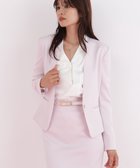 【ピンキーアンドダイアン/Pinky&Dianne】のハイツイストジャケット 人気、トレンドファッション・服の通販 founy(ファニー) ファッション Fashion レディースファッション Fashion for Women アウター Coat / Outerwear Collection レディースジャケット・軽アウター Jackets コンパクト Compact, Small Size ジャケット Jacket, Outerwear ストレッチ Stretch, Stretchy Fabric ダブル Double, Double-Breasted バランス Balance, Style Balance エレガント 上品 Elegant 定番 Standard, Basic Item thumbnail ピンク|ID: prp329100004823919 ipo3291000000035080185