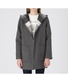 【ブルーレーベル クレストブリッジ/BLUE LABEL CRESTBRIDGE】のクレストブリッジチェックリバーポリウールコーディガン 人気、トレンドファッション・服の通販 founy(ファニー) ファッション Fashion レディースファッション Fashion for Women コーディガン Coatigan, Knit Coat チェック Check, Plaid, Tartan リバーシブル Reversible, Two-Sided 冬 Winter / This Winter thumbnail グレー|ID: prp329100004823928 ipo3291000000035080257