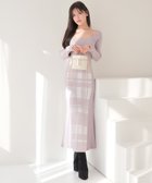 【リップサービス/LIP SERVICE】のLIP SERVICE/シェーディングチェックマーメイドワンピース 人気、トレンドファッション・服の通販 founy(ファニー) ファッション Fashion レディースファッション Fashion for Women ワンピース Dresses おすすめ Recommended / Our Picks アクリル Acrylic Material ショート Short, Short Length チェック Check, Plaid, Tartan トレンド Trend, Trending Now ベーシック Basic, Essential マーメイド Mermaid, Fishtail Silhouette 無地 Plain, Solid Color thumbnail ラヴェンダー|ID: prp329100004823935 ipo3291000000035080344